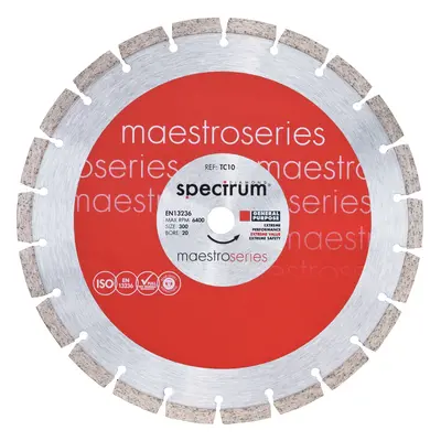 Ox Tools TC10-350/25 Spectrum Maestro 10Mm General Purpose Diamond Blade - 350/25.4Mm EA