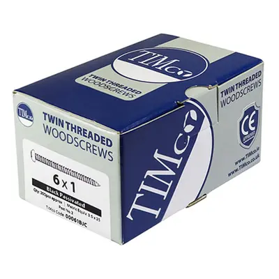 Timco 00834BJC Blackjax Woodscrews - Pz - Round - Black Organic 8 X 3/4 Box 200