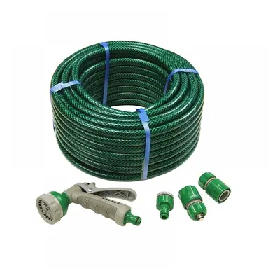 Faithfull 71039.16630.24606 Pvc Reinforced Hose 30M Fittings & Spray Gun