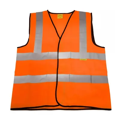 Sealey 9812XXL Hi-Vis Orange Waistcoat (Site And Road Use) - Xx-Large