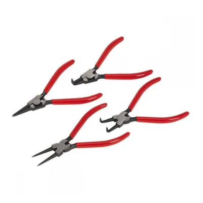 Sealey AK8454 Circlip Pliers Set 4Pc 180Mm