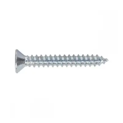 Sealey ST3525 Self Tapping Screw 3.5 X 25Mm Countersunk Pozi Pack Of 100