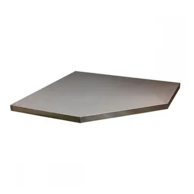 Sealey APMS60SS Stainless Steel Worktop For Modular Corner Cabinet 865Mm