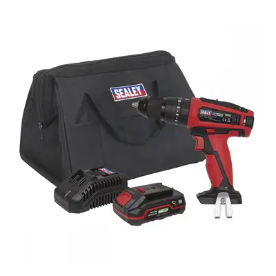 Sealey CP20VDDKIT1 Combi Drill/Driver Kit Ø13Mm 20V 2Ah Sv20 Series Lithium-Ion