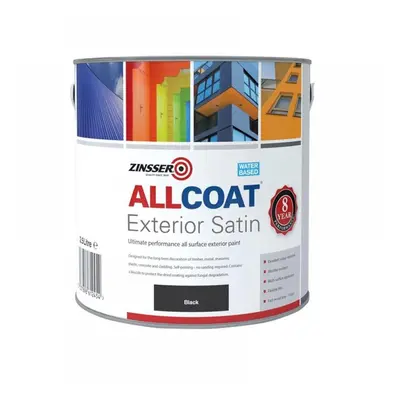 Zinsser ZN7200003C1 Allcoat® Exterior Black 2.5 Litre