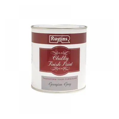 Rustins CHAPG500 Chalky Finish Paint Georgian Grey 500Ml