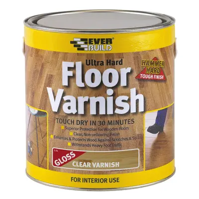 Everbuild Ultra Hard Floor Varnish 2.5L