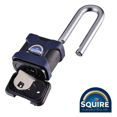 Squire SQR701456 Stronghold Padlock - 2.5in Long Shackle - Ss50S/2.5 50Mm Blister Pack 1