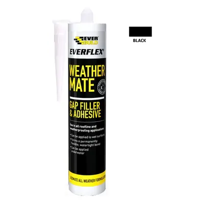 Everbuild Weathermate Sealant Black 295Ml