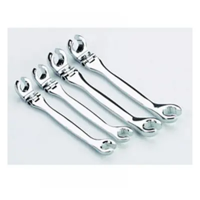 Clarke 1700639 Pro239 4 Piece Flexi Nut Combi Wrench Set