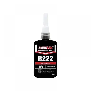 Bondloc B222-50 B222 Screwlock Low Strength Threadlocker 50Ml