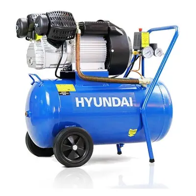 Hyundai 50 Litre Air Compressor 14Cfm/116Psi Direct Drive V-Twin 3Hp | Hy3050V