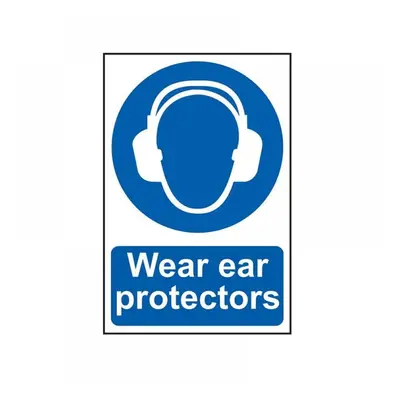 Scan 0005 Wear Ear Protectors - Pvc Sign 200 X 300Mm