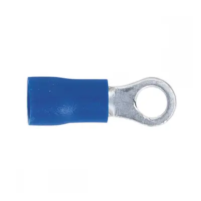 Sealey BT24 Easy-Entry Ring Terminal Ø4.3Mm (4Ba) Blue Pack Of 100