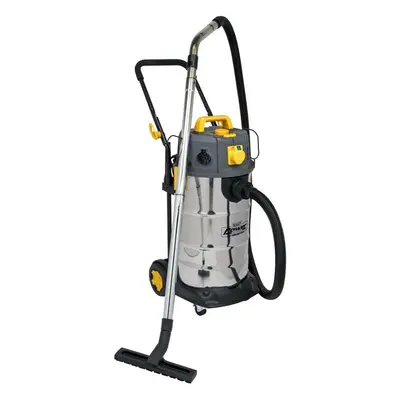 Sealey PC380M110V Vacuum Cleaner Industrial Dust-Free Wet/Dry 38L 1100W/110V Stainless Steel Dru