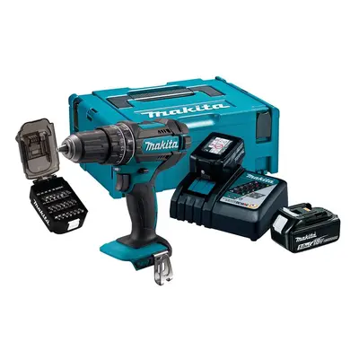 Makita DHP482JX14 Dhp482Jx14 50Th Anniversary Lxt Combi Drill 18V 2 X 5.0Ah Li-Ion