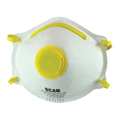 Scan DTC3M-F-10 Moulded Disposable Mask Valved Ffp1 Protection (Box 10)