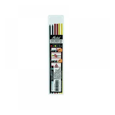 Markal MRK-96263 Trades-Marker® Dry Assorted Refills (Pack 6)