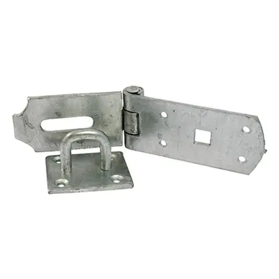 Timco BHS10GB Secure Bolt On Hasp & Staple - Heavy Duty - Hot Dipped Galvanised 10in Plain Bag 1