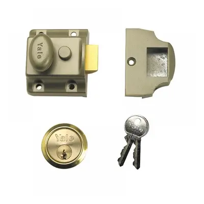 Yale Locks 630706101322 706 Traditional Nightlatch 40Mm Backset Enb Finish Box