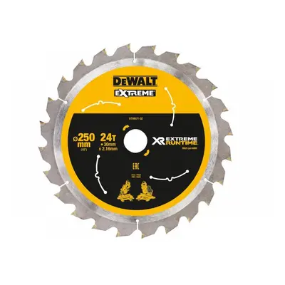 Dewalt DT99571-QZ Extreme Runtime Flexvolt Mitre Saw Blade 250 X 30Mm X 24T