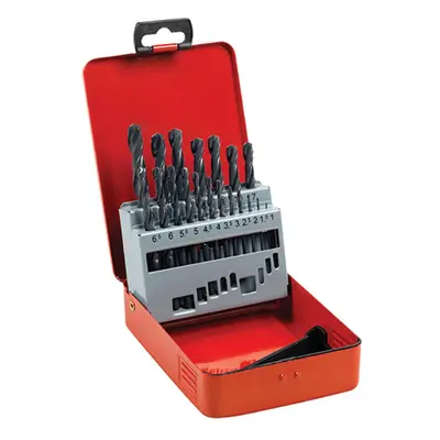 Timco HSSR19DS Roll Forged Jobber Drills Set - Hss 19Pcs Case 19