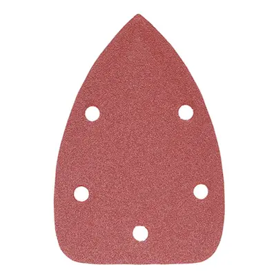 Timco 231081 Detail Sanding Pads - 120 Grit - Red 95 X 136Mm Pack 5