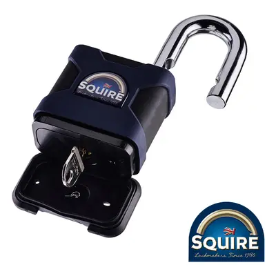 Squire SQR701963 Stronghold Padlock - Open Shackle - Ss80S 80Mm Blister Pack 1