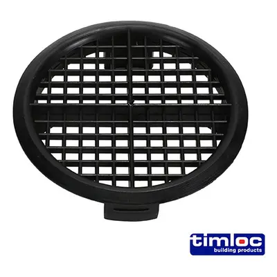 Timloc LOC1141 Push-In Soffit Vent - Black - 1141 70.0 Box 10