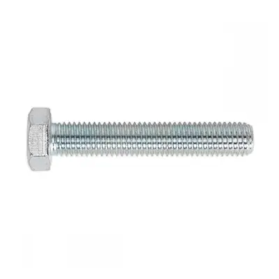 Sealey SS1480 Ht Setscrew M14 X 80Mm 8.8 Zinc Pack Of 10