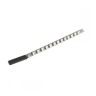 Sealey AK1214 Socket Retaining Rail With 14 Clips 1/2inSq Drive