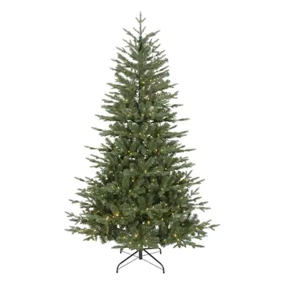 Sealey DH82 Dellonda Pre-Lit 7Ft Hinged Christmas Tree With Warm White Led Lights & Pe/Pvc Tips 