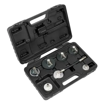 Sealey VS0204C 7Pc Brake & Clutch Pressure Bleeder Cap Set