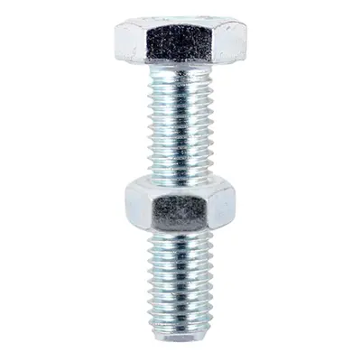 Timco 1080SNZB Set Screws & Hex Nuts - Grade 8.8 - Zinc M10 X 80 TIMbag 15