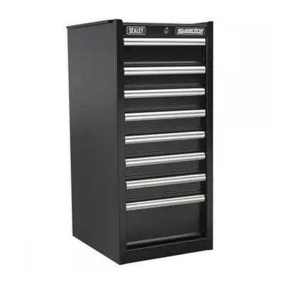 Sealey AP33589B Hang-On Chest 8 Drawer With Ball-Bearing Slides - Black