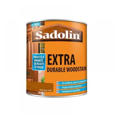 Sadolin 5090982 Extra Durable Woodstain Heritage Oak 1 Litre