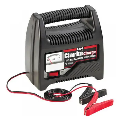 Clarke 6266300 La4 4A Battery Charger