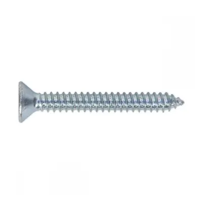 Sealey ST6351 Self Tapping Screw 6.3 X 51Mm Countersunk Pozi Pack Of 100