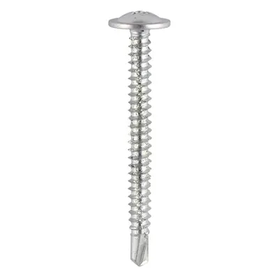 Timco 293Z Baypole Screws - Wafer Flange - Ph - Self-Drilling Point - Zinc 4.8 X 80 Box 200