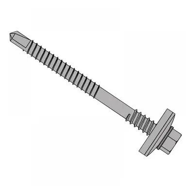 Forgefix TFHW16CPSD55115L Techfast Composite Panels To Steel Hex Screw No.3 Tip 5.5 X 115Mm Box 