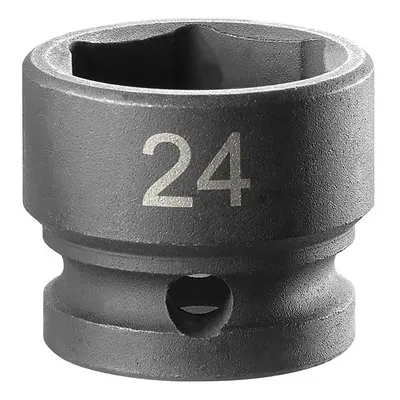 Facom NSS.24A 6-Point Stubby Impact Socket 1/2In Drive 24Mm