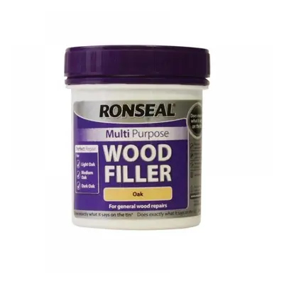 Ronseal 37529 Multipurpose Wood Filler Tub Oak 250G