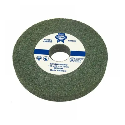 Faithfull General Purpose Grinding Wheel 150 X 16Mm Green Grit