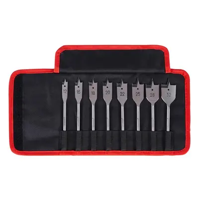 Starrett KFWDK08 Flat Wood Drill Bit Set 8 Piece