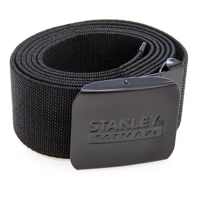 Stanley Fatmax Workwear Stanley Fatmax Elasticated Work Belt In One Size Black