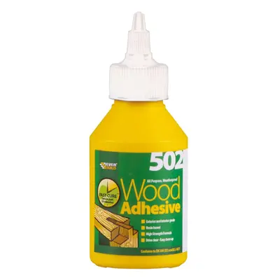 Everbuild 502 Wood Adhesive Bottle 125Ml