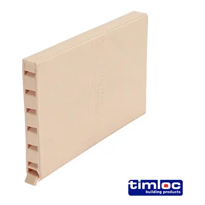 Timloc LOC1143BU Cavity Wall Weep Vent - Buff - 1143Bu 65 X 10 X 100 Box 50