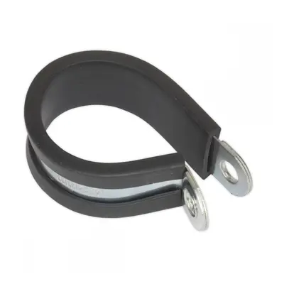 Sealey PCJ32 P-Clip Rubber Lined Ø32Mm Pack Of 25