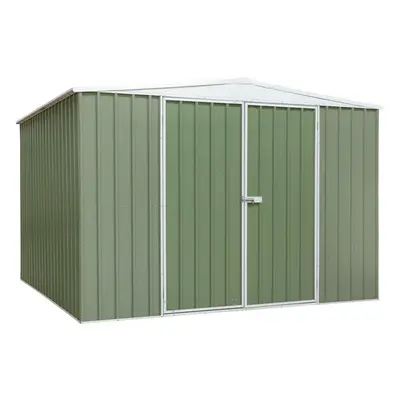 Sealey DG116 Dellonda Galvanised Steel Metal Garden/Outdoor/Storage Shed 10Ft X 10Ft Apex Style 