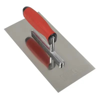 Sealey T7800 Stainless Steel 270Mm Plastering Trowel - Rubber Handle